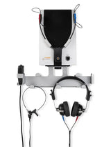 Wall hanger for Inventis Trumpet and audiometric transducers Inventis • Audiology Equipment